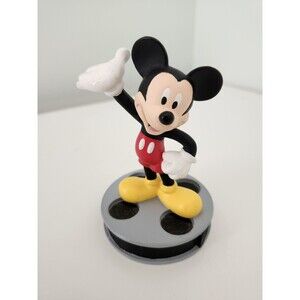 Vintage Mickey Mouse figurine applause movie reel base Walt Disney statue 1999